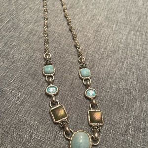 Michael Dawkins necklace with stones